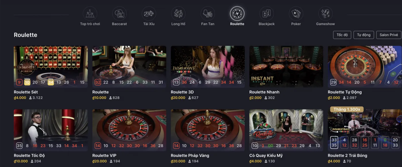 Hướng dẫn cách chơi Roulette