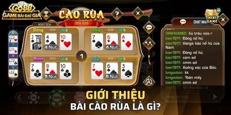 Tổng quan về Bài Cào Rùa Go88