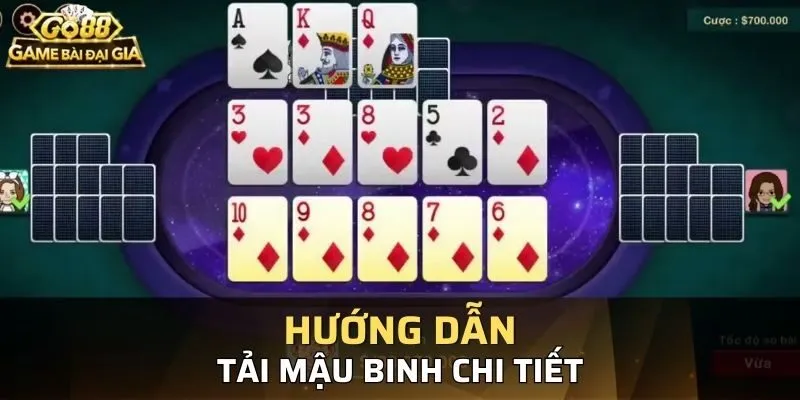 Tổng quan về cách tải Mậu Binh GO88