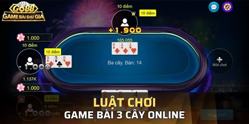 Luật chơi cơ bản Game Bài 3 Cây