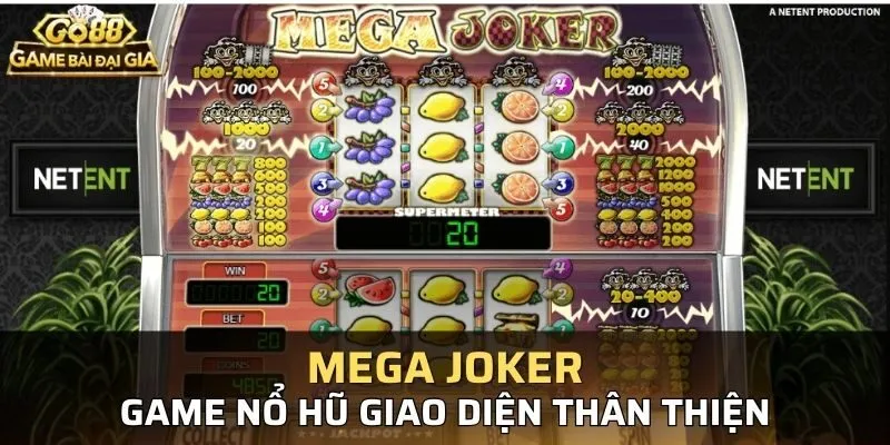 Mega Joker Game nổ hũ cực ưa chuộng tại GO88